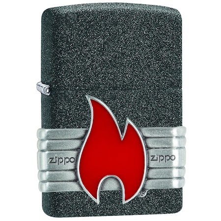 Zippo Zippo Choice Red Vintage Wrap Iron Stone ZIP-29663